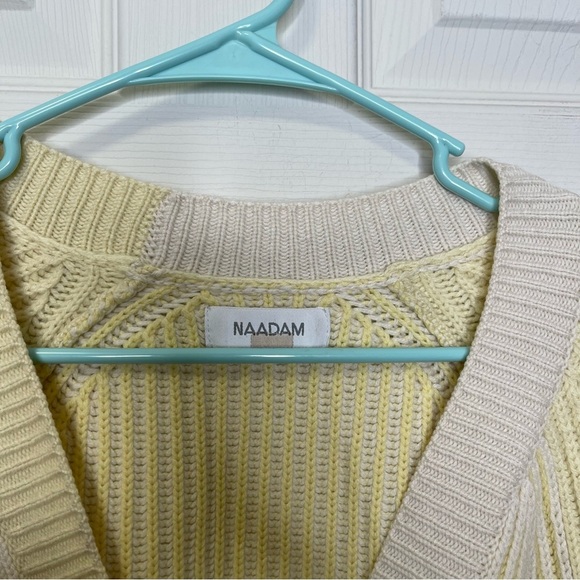 NAADAM
Fisherman Colorblock Cardigan Sz M - Picture 4 of 14